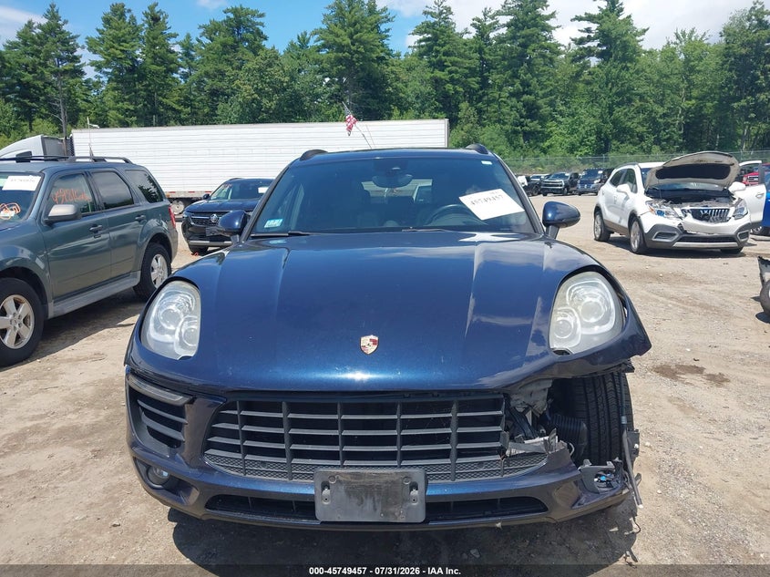 2017 Porsche Macan VIN WP1AA2A51HLB06134 IAAI salvage auction — FRONT END, Salvage Title, sold $6,825 on 2026-09-06 (photo 6)