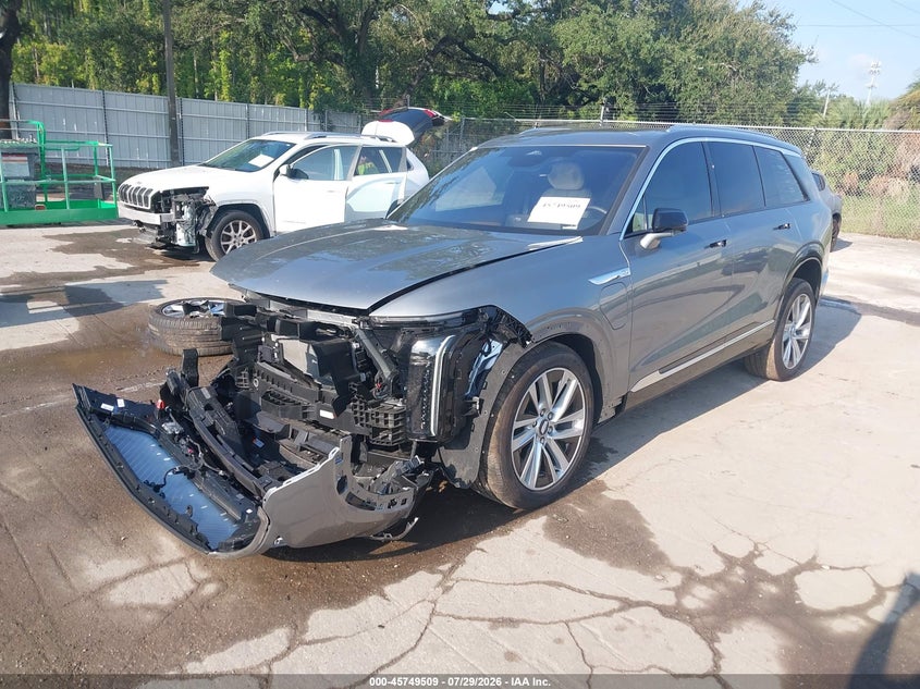 2026 Cadillac Xt4 VIN 1GYC3KML5TZ706640 IAAI salvage auction — FRONT END, Rebuildable (Florida), sold $24,950 on 2026-08-27 (photo 2)