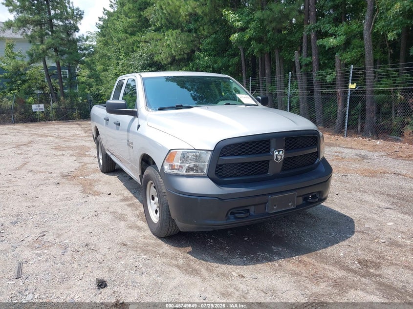 2016 Ram 1500 VIN 1C6RR7FG8GS327780 IAAI salvage auction — NORMAL WEAR, Sf97 (Virginia), sold $15,650 on 2026-08-19 (photo 1)