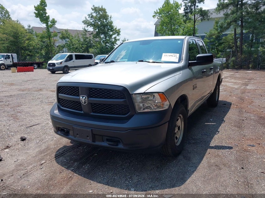 2016 Ram 1500 VIN 1C6RR7FG8GS327780 IAAI salvage auction — NORMAL WEAR, Sf97 (Virginia), sold $15,650 on 2026-08-19 (photo 2)