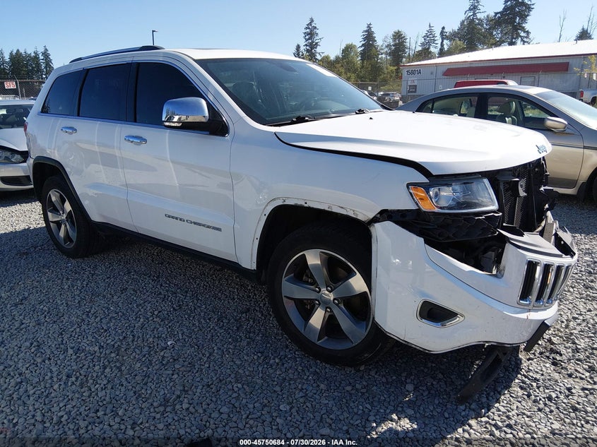 2016 Jeep Grand cherokee VIN 1C4RJFBG5GC456909 IAAI salvage auction — FRONT END, Wait Title, sold $3,950 on 2026-08-19 (photo 1)