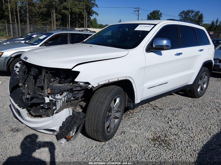 2016 Jeep Grand cherokee VIN 1C4RJFBG5GC456909 IAAI salvage auction — FRONT END, Wait Title, sold $3,950 on 2026-08-19 (photo 2)