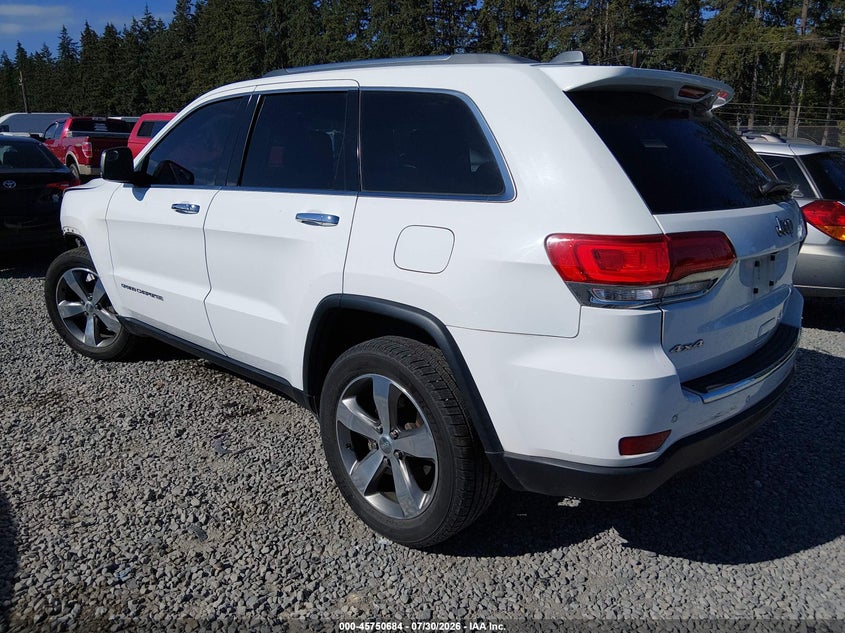 2016 Jeep Grand cherokee VIN 1C4RJFBG5GC456909 IAAI salvage auction — FRONT END, Wait Title, sold $3,950 on 2026-08-19 (photo 3)