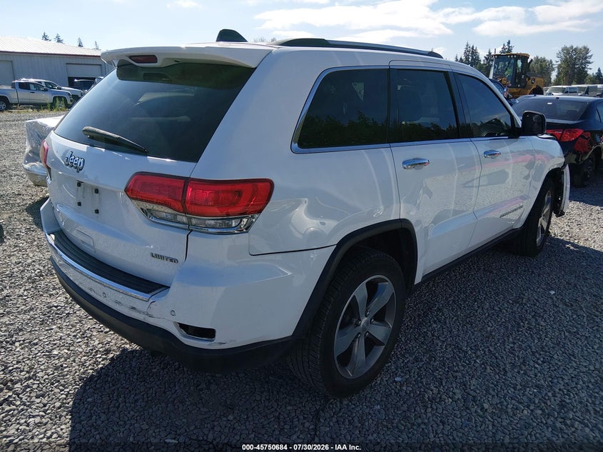 2016 Jeep Grand cherokee VIN 1C4RJFBG5GC456909 IAAI salvage auction — FRONT END, Wait Title, sold $3,950 on 2026-08-19 (photo 4)