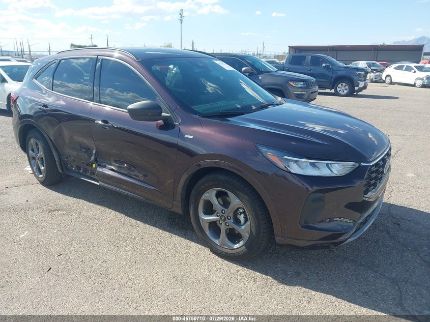 2023 Ford Escape VIN 1FMCU0MN7PUA74408 IAAI salvage auction — RIGHT SIDE, Salvage Title, sold $8,725 on 2026-08-20 (photo 1)