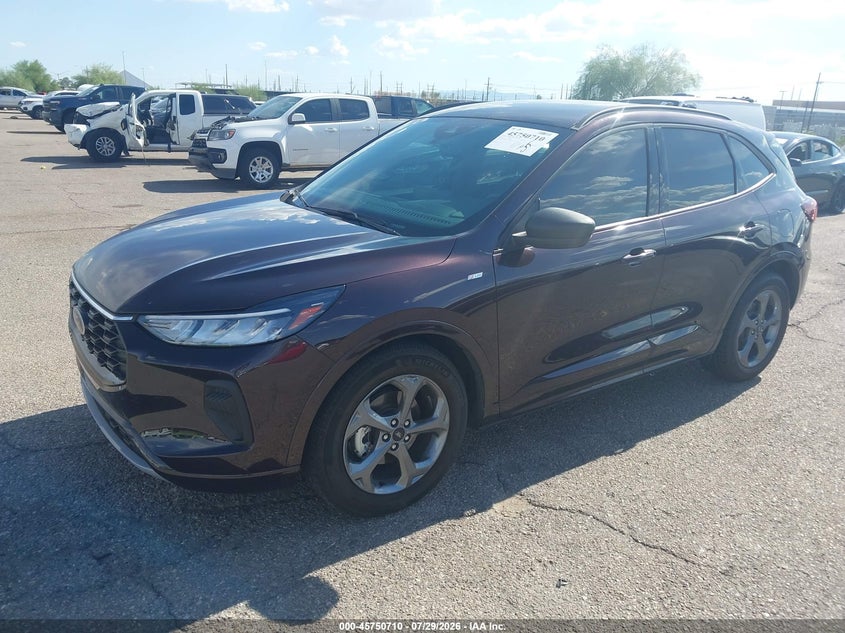 2023 Ford Escape VIN 1FMCU0MN7PUA74408 IAAI salvage auction — RIGHT SIDE, Salvage Title, sold $8,725 on 2026-08-20 (photo 2)