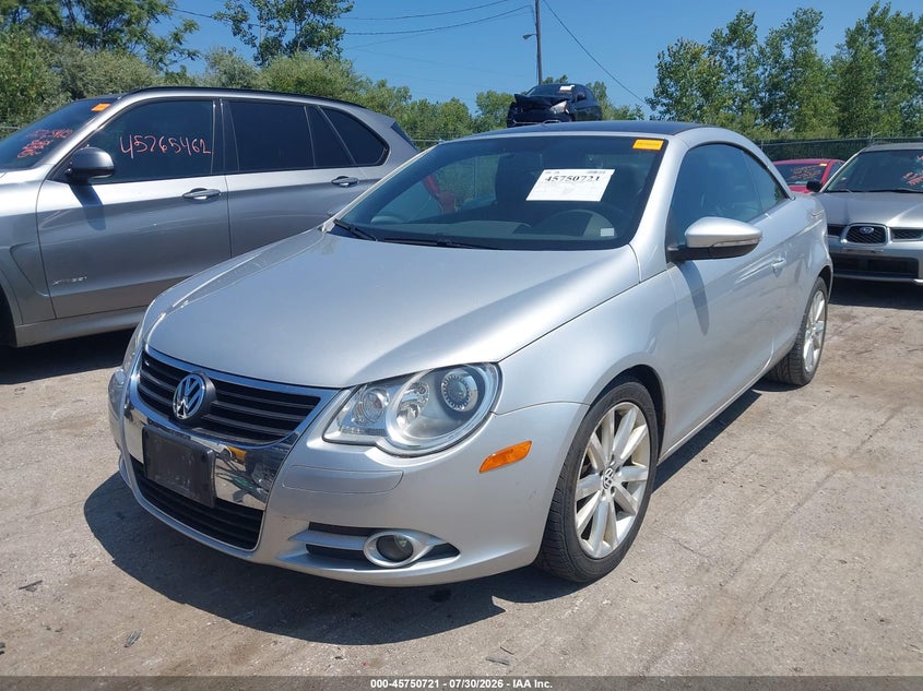 2010 Volkswagen Eos VIN WVWBA7AH3AV018063 IAAI salvage auction — NORMAL WEAR, Original (Ohio), sold $25 on 2026-08-11 (photo 2)