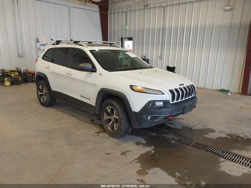 2014 Jeep Cherokee VIN 1C4PJMBS8EW198249 IAAI salvage auction — NORMAL WEAR, Clear (Utah), sold $850 on 2026-08-13 (photo 1)