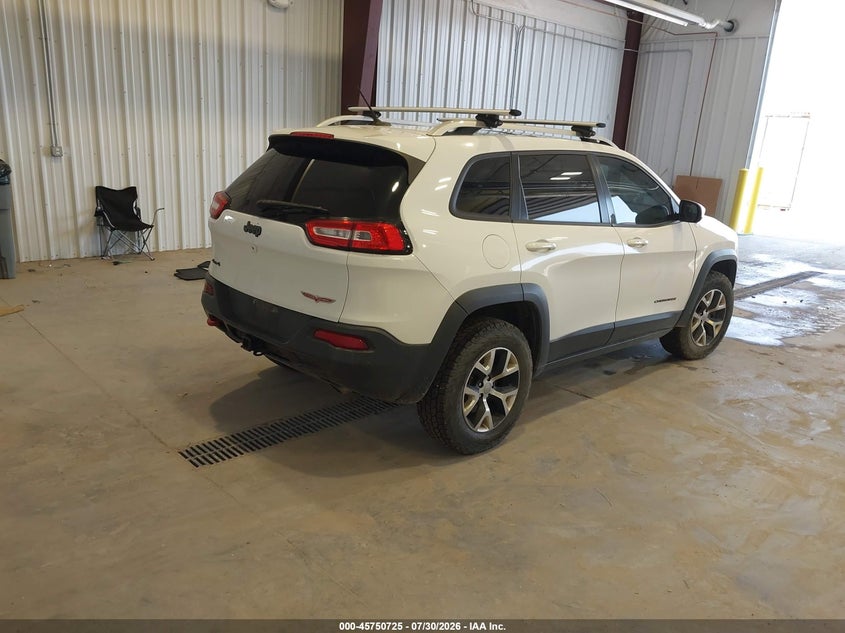 2014 Jeep Cherokee VIN 1C4PJMBS8EW198249 IAAI salvage auction — NORMAL WEAR, Clear (Utah), sold $850 on 2026-08-13 (photo 4)