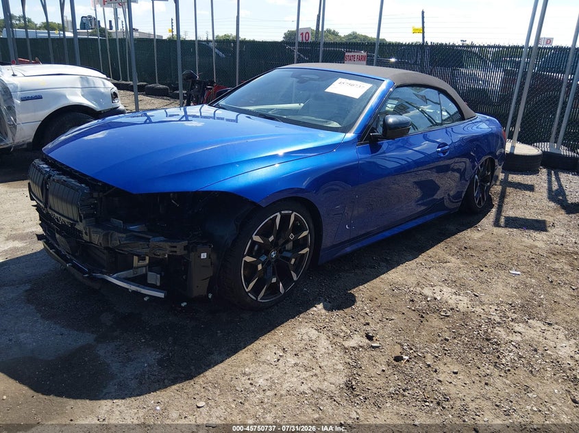 2025 BMW VIN WBA53DB08SCU62743 IAAI salvage auction — RIGHT SIDE, Salvage Title, sold $23,500 on 2026-08-13 (photo 2)