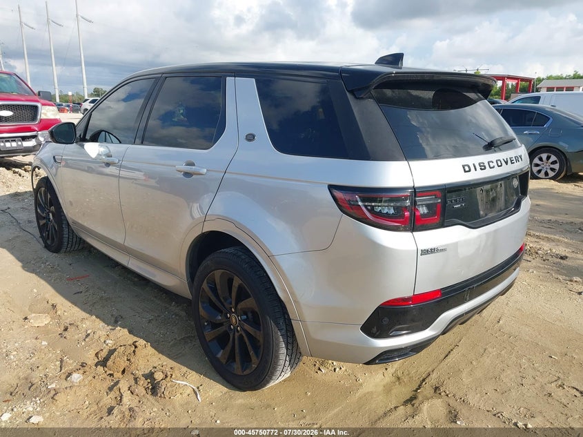 2020 Land rover Discovery sport VIN SALCT2FX2LH852983 IAAI salvage auction — FRONT END, Salvage Title, sold $6,375 on 2026-08-22 (photo 3)