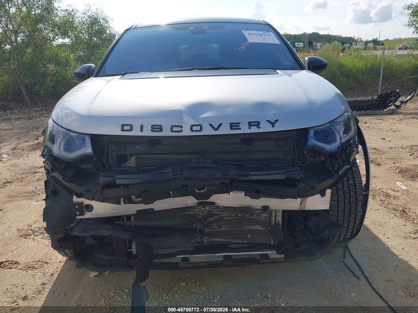 2020 Land rover Discovery sport VIN SALCT2FX2LH852983 IAAI salvage auction — FRONT END, Salvage Title, sold $6,375 on 2026-08-22 (photo 6)