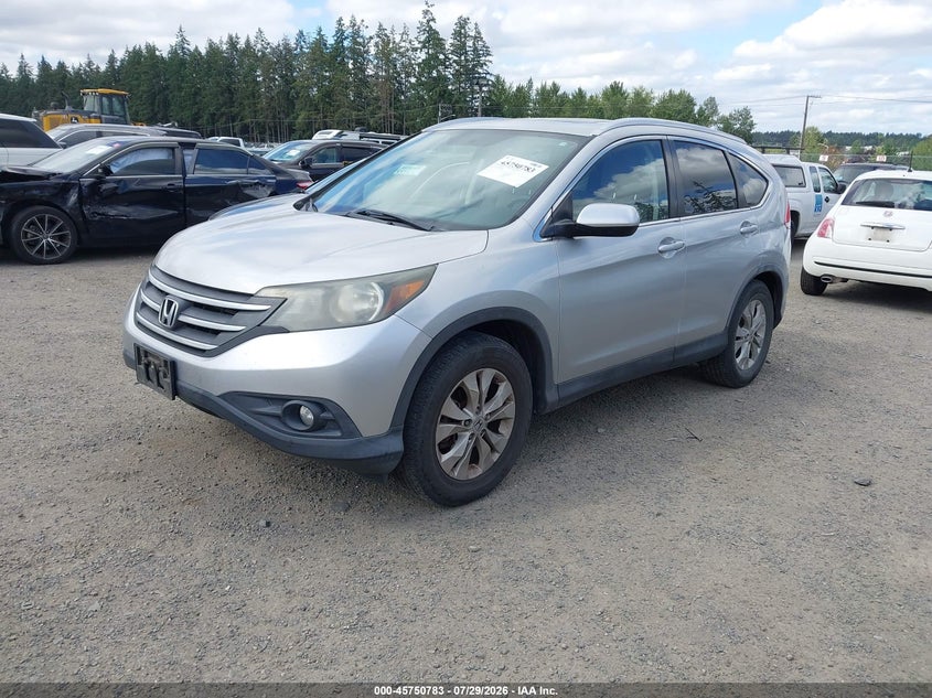 2012 Honda Cr-v VIN JHLRM4H72CC007901 IAAI salvage auction — SIDE, Wait Title, sold $2,950 on 2026-08-08 (photo 2)