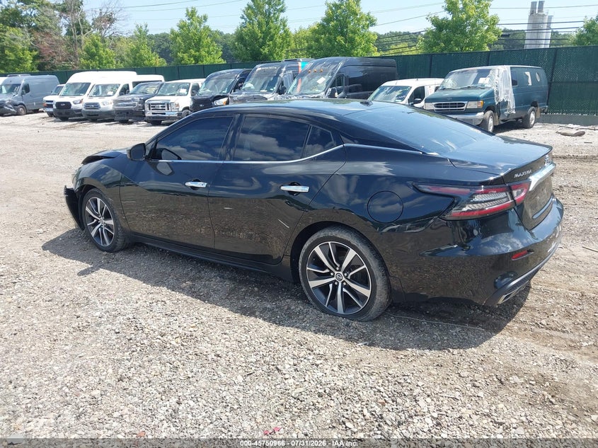 2019 Nissan Maxima VIN 1N4AA6AV9KC373785 IAAI salvage auction — FRONT END, Wait Title, sold $1,500 on 2026-09-26 (photo 3)