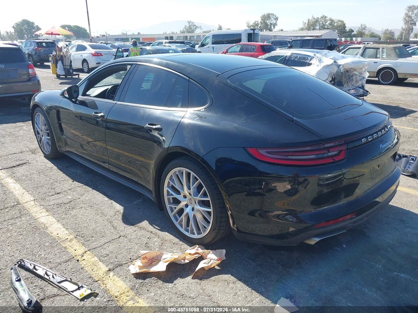 2018 Porsche Panamera VIN WP0AA2A75JL119588 IAAI salvage auction — FRONT END, Wait Title, sold $18,250 on 2026-10-12 (photo 3)