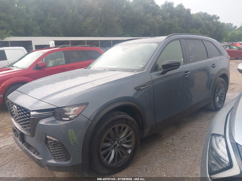 2025 Mazda Cx-70 VIN JM3KJBHD7S1125770 IAAI salvage auction — REAR END, Salvage Title, sold $12,500 on 2026-08-11 (photo 2)