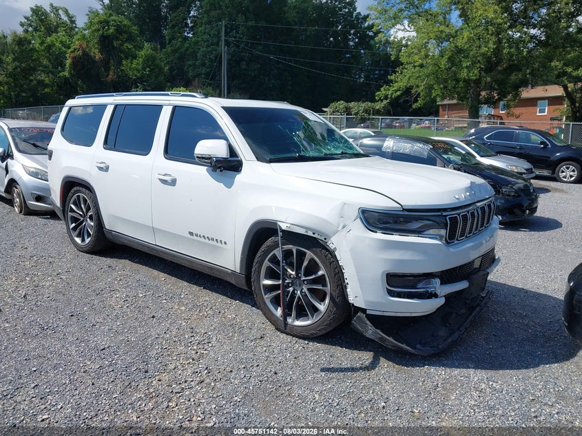 2022 Jeep Grand wagoneer VIN 1C4SJVDT7NS105833 — IAAI salvage auction photo