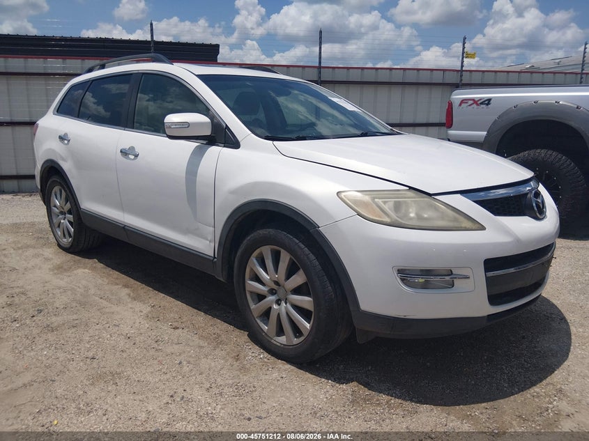 2008 Mazda Cx-9 VIN JM3TB28V580158629 IAAI salvage auction — NORMAL WEAR, Original (Texas), sold $650 on 2026-08-28 (photo 1)