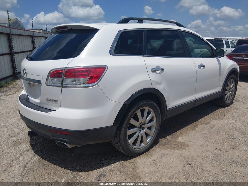 2008 Mazda Cx-9 VIN JM3TB28V580158629 IAAI salvage auction — NORMAL WEAR, Original (Texas), sold $650 on 2026-08-28 (photo 4)