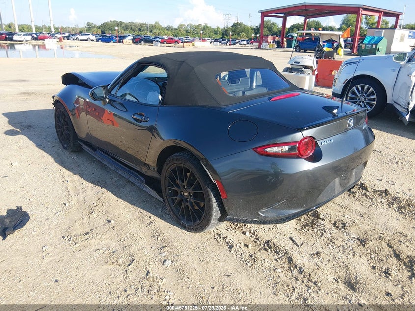 2016 Mazda Mx-5 VIN JM1NDAC78G0105923 IAAI salvage auction — FRONT END, Salvage Title, sold $1,900 on 2026-08-30 (photo 3)