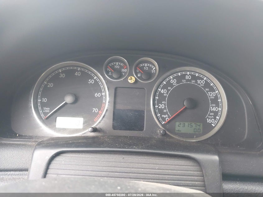 2002 Volkswagen Passat VIN WVWPD63B02P292519 IAAI salvage auction — UNKNOWN, Salvage (Pennsylvania), sold $475 on 2026-08-14 (photo 7)