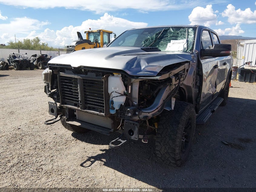 2025 Ram 1500 VIN 1C6SRFLP9SN549512 IAAI salvage auction — FRONT END, Wait Title, sold $16,600 on 2026-09-16 (photo 6)