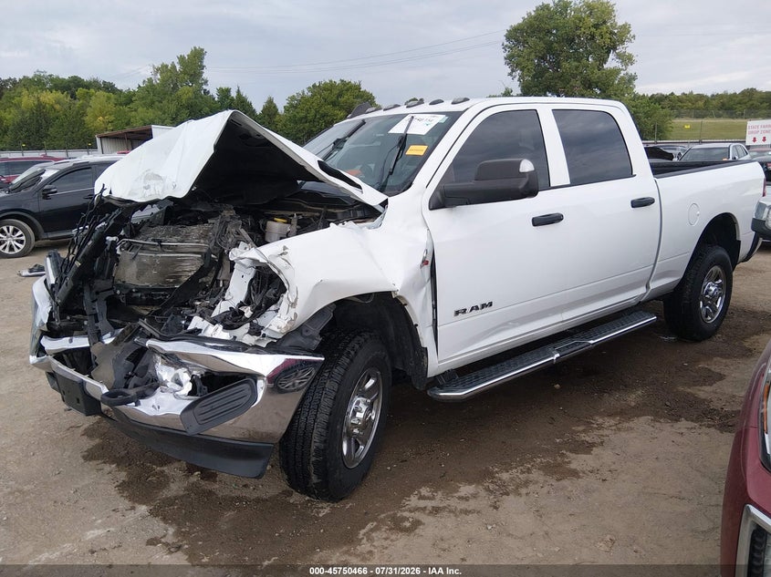 2022 Ram 2500 VIN 3C6UR5CL1NG311425 IAAI salvage auction — FRONT END, Wait Title, sold $4,900 on 2026-09-26 (photo 2)
