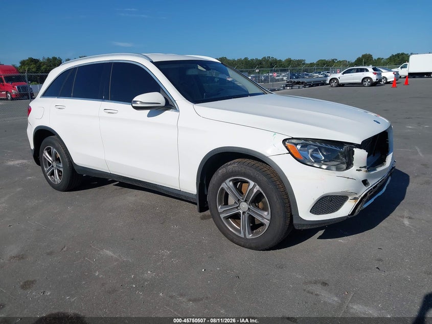 2016 Mercedes-benz Glc VIN WDC0G4JBXGF078290 IAAI salvage auction — FRONT END, Salvage Title, sold $5,300 on 2026-09-14 (photo 1)