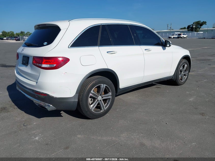 2016 Mercedes-benz Glc VIN WDC0G4JBXGF078290 IAAI salvage auction — FRONT END, Salvage Title, sold $5,300 on 2026-09-14 (photo 4)