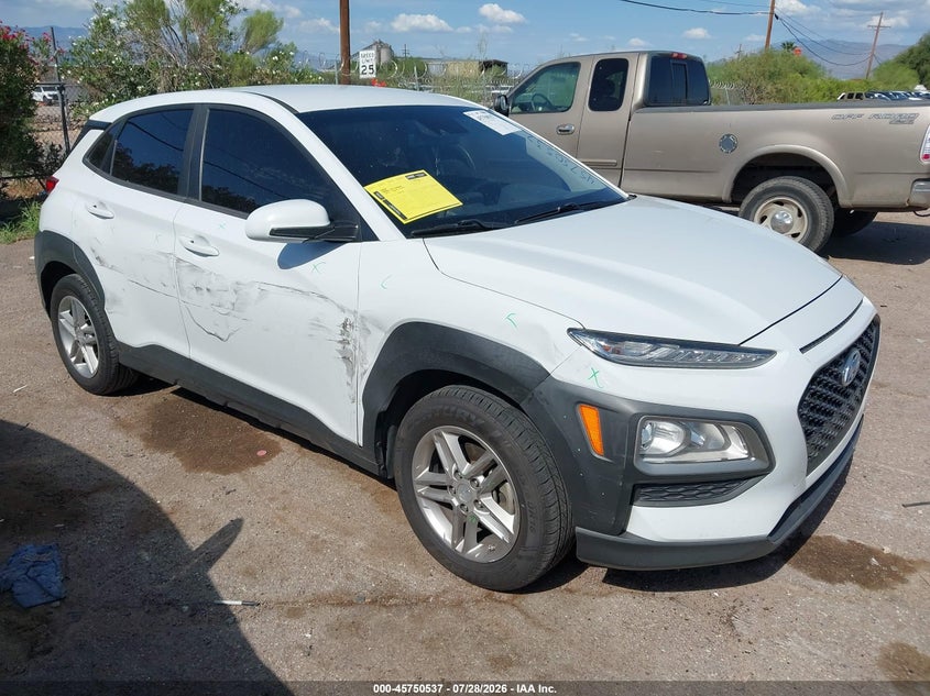 2021 Hyundai Kona VIN KM8K12AA0MU636064 IAAI salvage auction — RIGHT SIDE, Salvage Title, sold $3,250 on 2026-08-28 (photo 1)