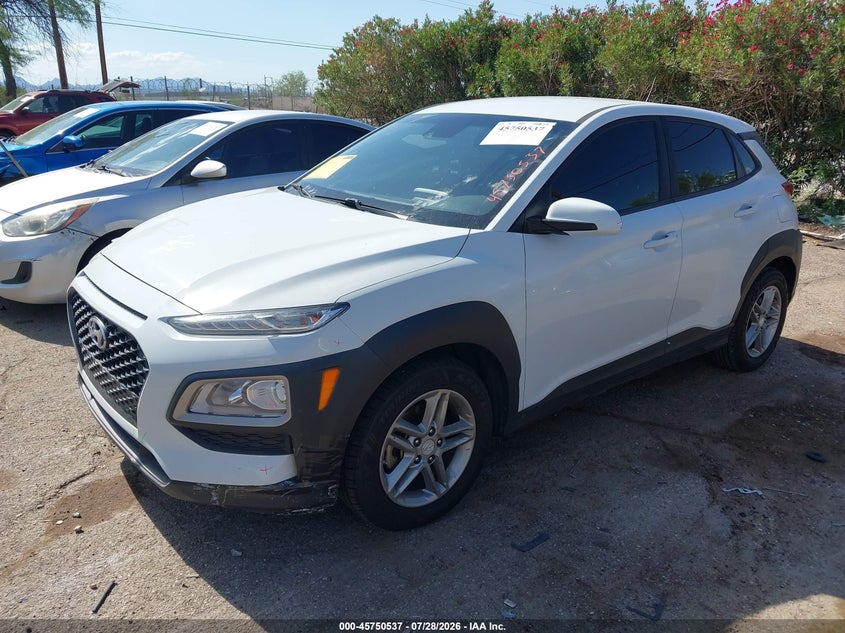 2021 Hyundai Kona VIN KM8K12AA0MU636064 IAAI salvage auction — RIGHT SIDE, Salvage Title, sold $3,250 on 2026-08-28 (photo 2)
