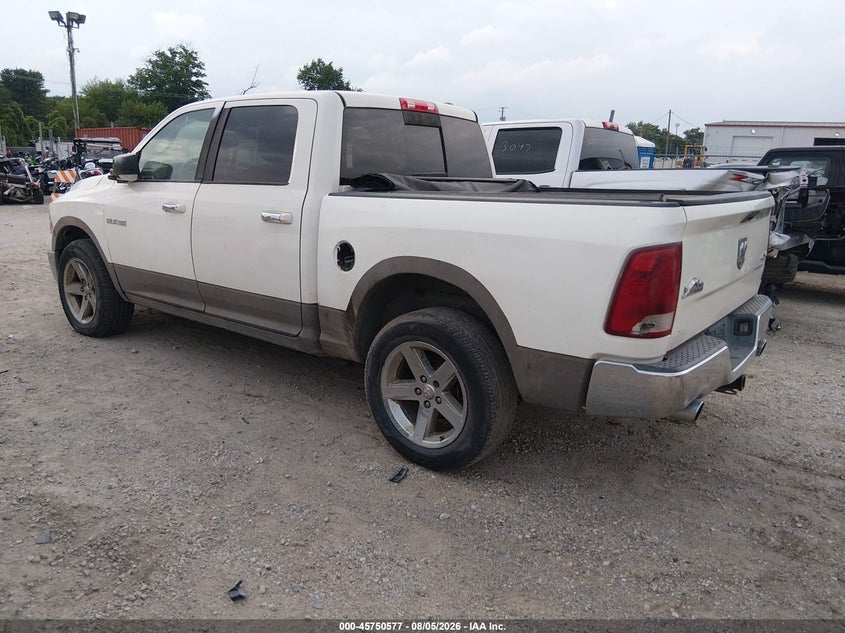 2009 Dodge Ram 1500 VIN 1D3HV13TX9S805612 IAAI salvage auction — FRONT & REAR, Clear (Illinois), sold $625 on 2026-09-10 (photo 3)