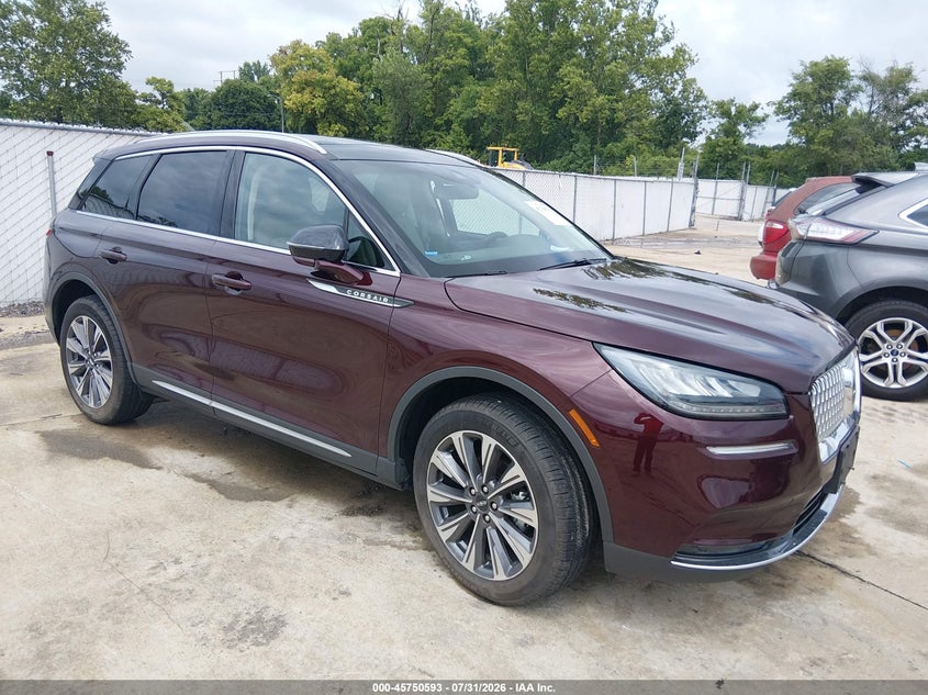 2020 Lincoln Corsair VIN 5LMCJ2D98LUL09221 — IAAI salvage auction photo
