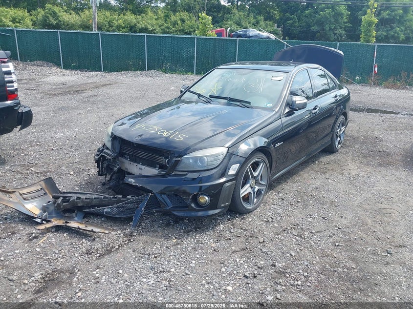 2009 Mercedes-benz C class VIN WDDGF77X39F302102 IAAI salvage auction — ALL OVER, Bill Of Sale (New York), sold $2,550 on 2026-08-11 (photo 2)