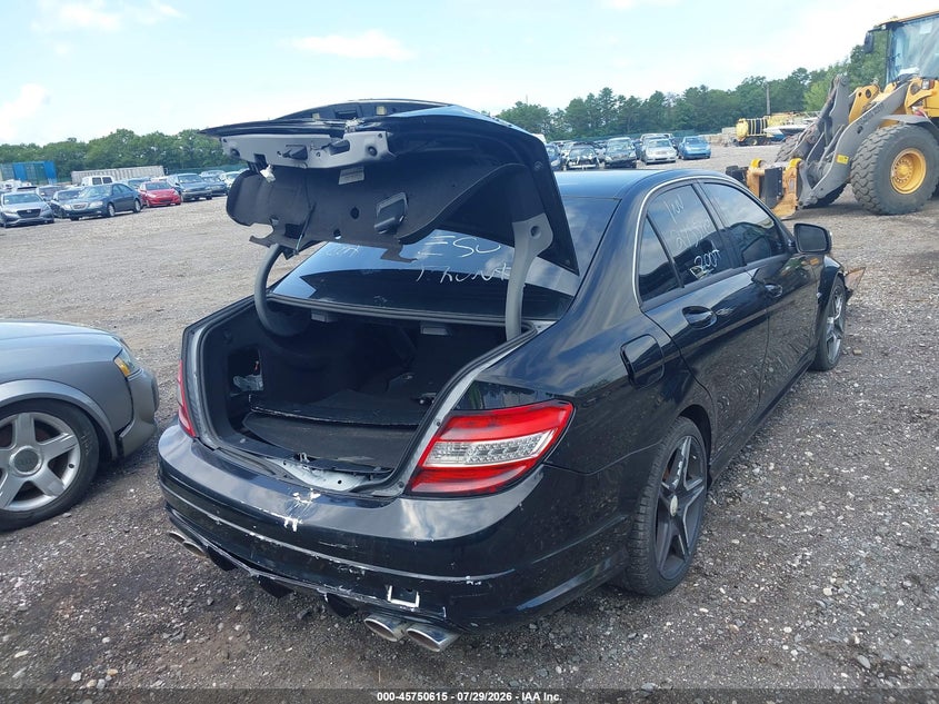 2009 Mercedes-benz C class VIN WDDGF77X39F302102 IAAI salvage auction — ALL OVER, Bill Of Sale (New York), sold $2,550 on 2026-08-11 (photo 4)