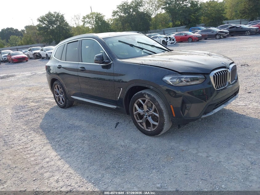 2024 BMW X3 VIN WBX47DP0XRN263528 — IAAI salvage auction photo