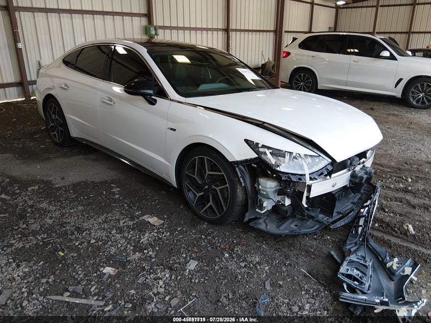 2022 Hyundai Sonata VIN KMHL14JC0NA233612 — IAAI salvage auction photo