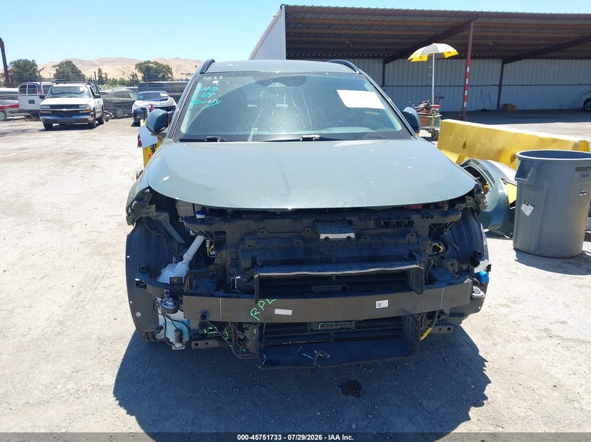 2023 Kia Niro VIN KNDCR3LE3P5107004 IAAI salvage auction — FRONT & REAR, Salvage Title, sold $7,400 on 2026-08-20 (photo 6)