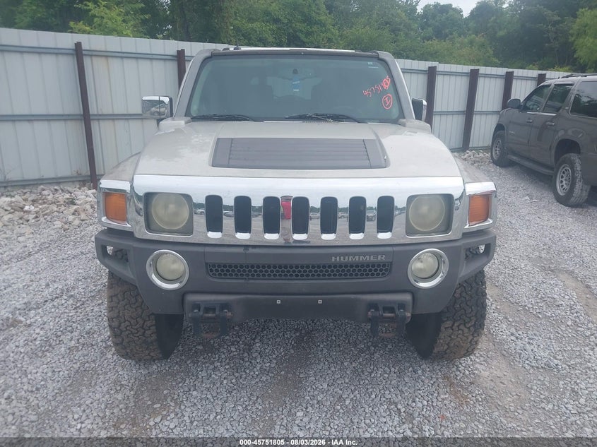 2007 Hummer H3 VIN 5GTDN13E478217393 IAAI salvage auction — NORMAL WEAR, Clear (Alabama), sold $875 on 2026-09-03 (photo 6)