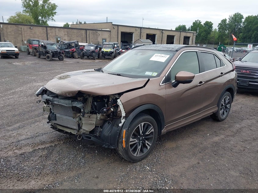 2023 Mitsubishi Eclipse cross VIN JA4ATWAAXPZ004160 IAAI salvage auction — FRONT END, Salvage Title, sold $5,775 on 2026-09-10 (photo 2)