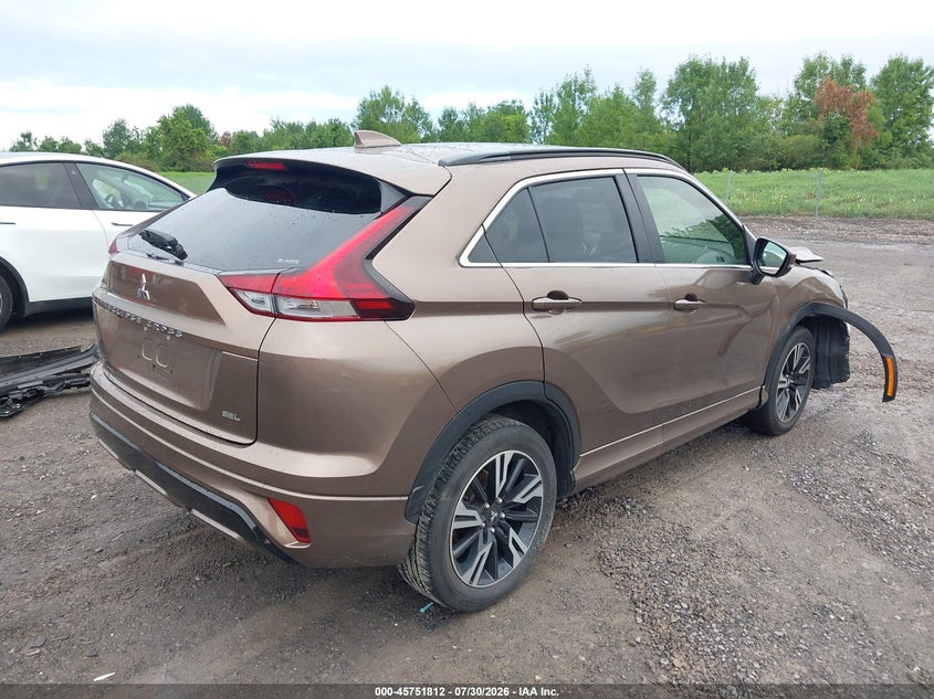 2023 Mitsubishi Eclipse cross VIN JA4ATWAAXPZ004160 IAAI salvage auction — FRONT END, Salvage Title, sold $5,775 on 2026-09-10 (photo 4)