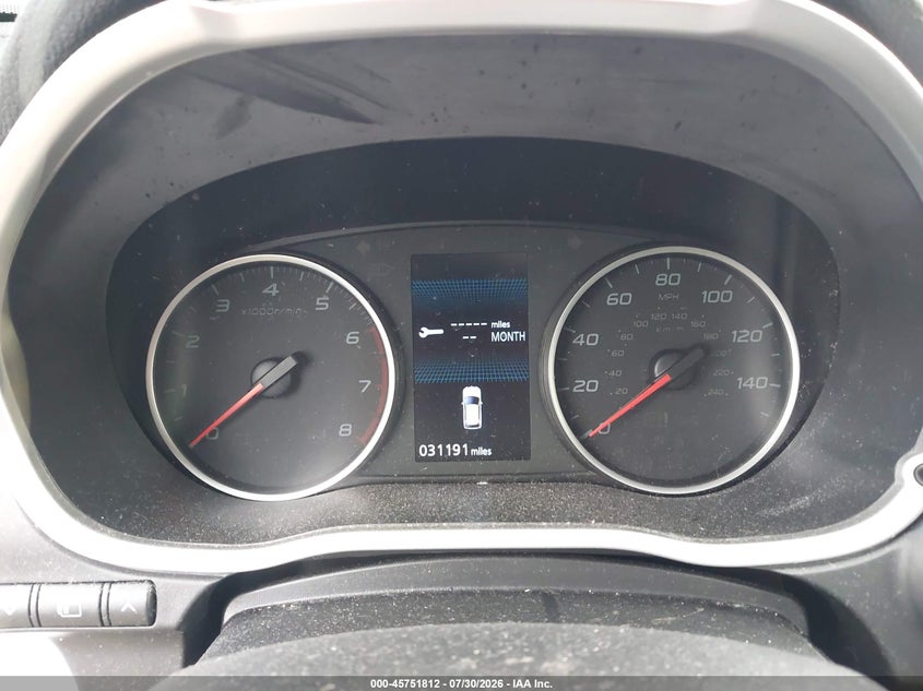 2023 Mitsubishi Eclipse cross VIN JA4ATWAAXPZ004160 IAAI salvage auction — FRONT END, Salvage Title, sold $5,775 on 2026-09-10 (photo 7)