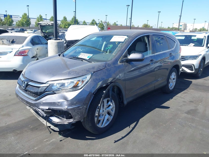 2016 Honda Cr-v VIN 3CZRM3H55GG700738 IAAI salvage auction — LEFT FRONT, Salvage Title, sold $6,600 on 2026-09-03 (photo 2)