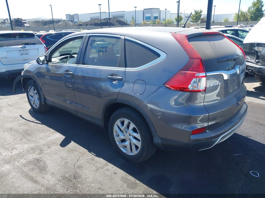 2016 Honda Cr-v VIN 3CZRM3H55GG700738 IAAI salvage auction — LEFT FRONT, Salvage Title, sold $6,600 on 2026-09-03 (photo 3)