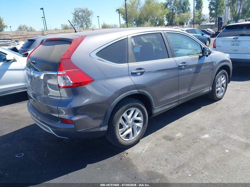 2016 Honda Cr-v VIN 3CZRM3H55GG700738 IAAI salvage auction — LEFT FRONT, Salvage Title, sold $6,600 on 2026-09-03 (photo 4)