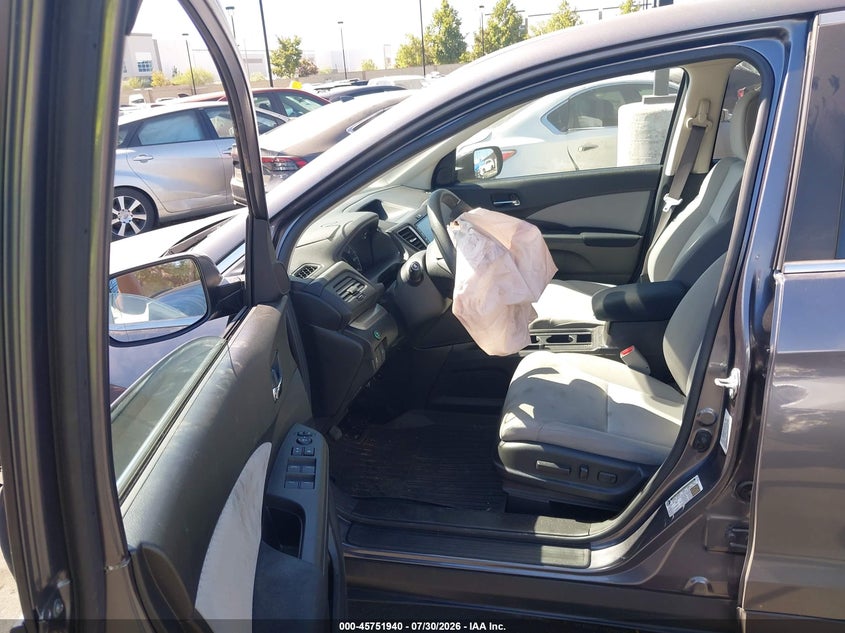 2016 Honda Cr-v VIN 3CZRM3H55GG700738 IAAI salvage auction — LEFT FRONT, Salvage Title, sold $6,600 on 2026-09-03 (photo 5)