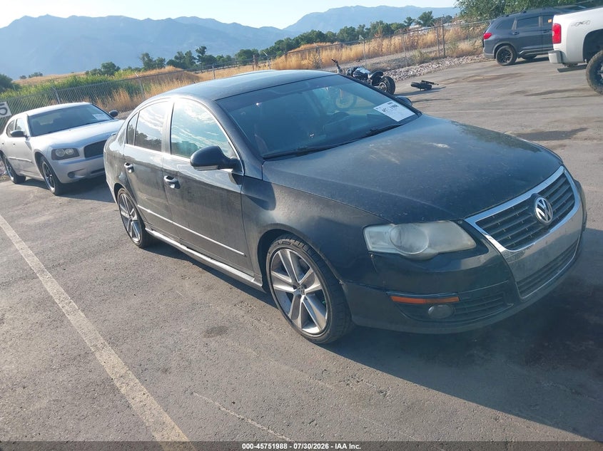 2010 Volkswagen Passat VIN WVWJK9AN1AE121489 IAAI salvage auction — NORMAL WEAR, Clear (Utah), sold $350 on 2026-08-06 (photo 1)
