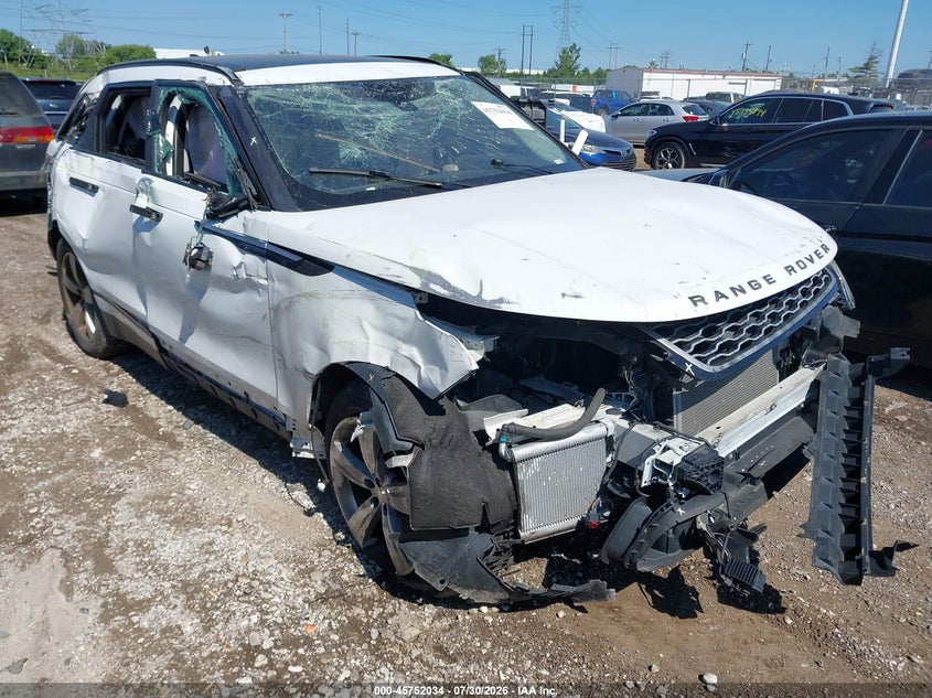 2018 Land rover Range rover velar VIN SALYB2RX7JA736155 IAAI salvage auction — BIOHAZARD/CHEMICAL, Wait Title, sold $2,250 on 2026-09-06 (photo 1)