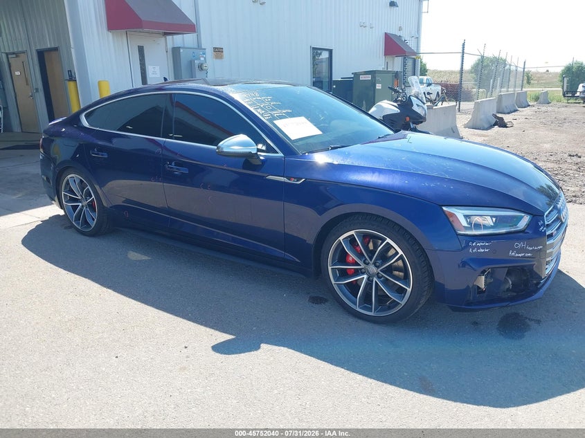 2018 Audi S5 VIN WAUC4CF5XJA066909 — IAAI salvage auction photo