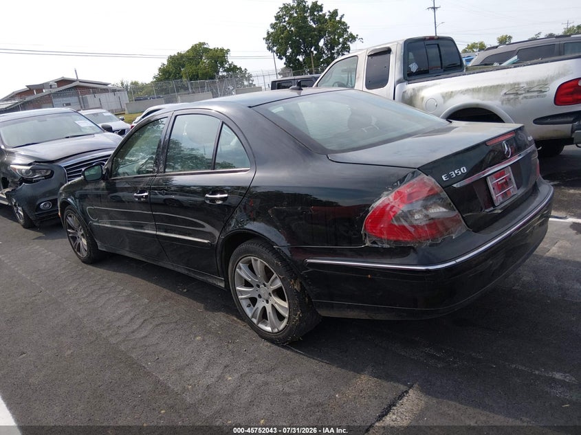 2009 Mercedes-benz E-class VIN WDBUF87X09B376523 IAAI salvage auction — NORMAL WEAR, Clear (Tennessee), sold $525 on 2026-08-13 (photo 3)